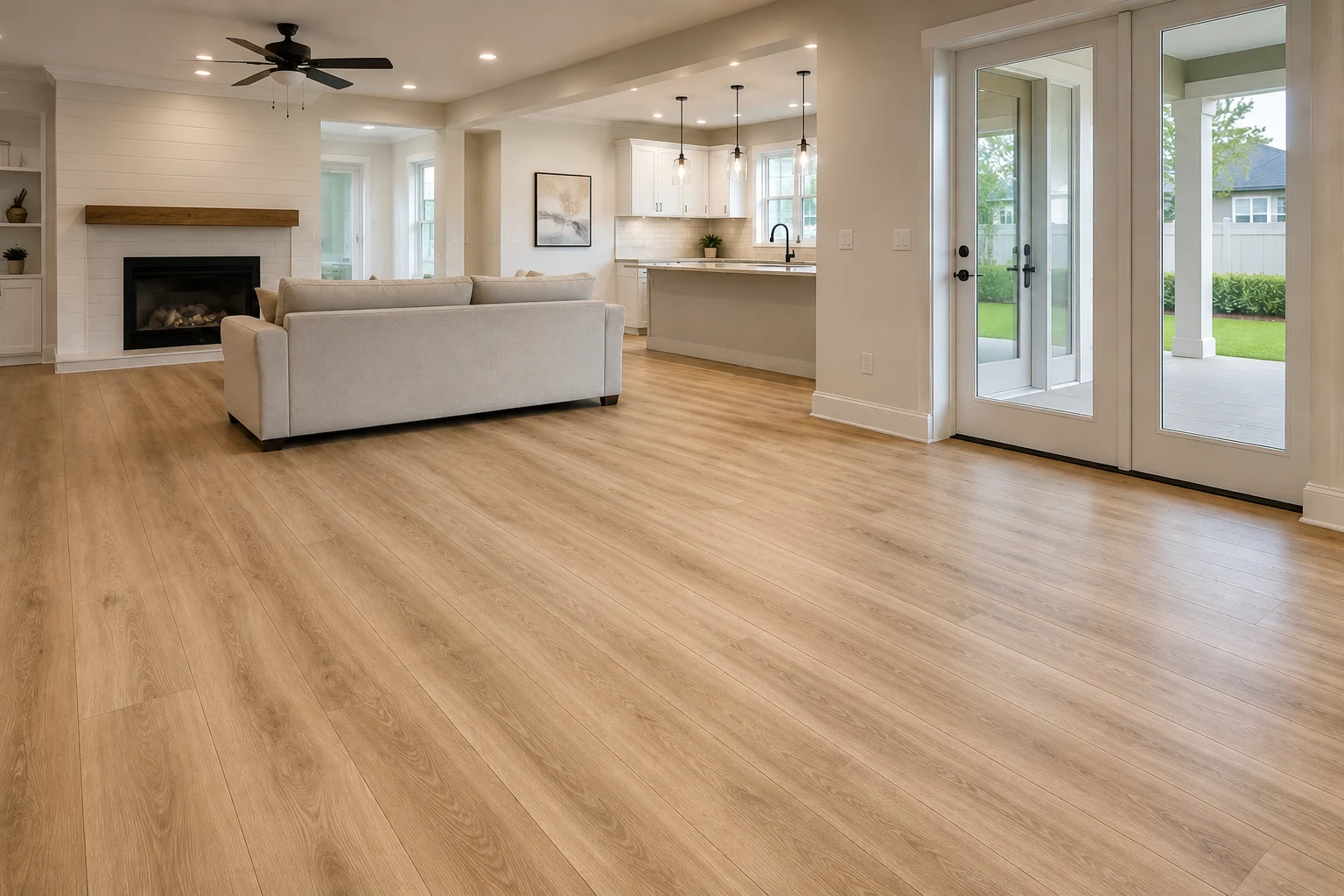 Custom flooring installation project in Central Florida by SAVAM House