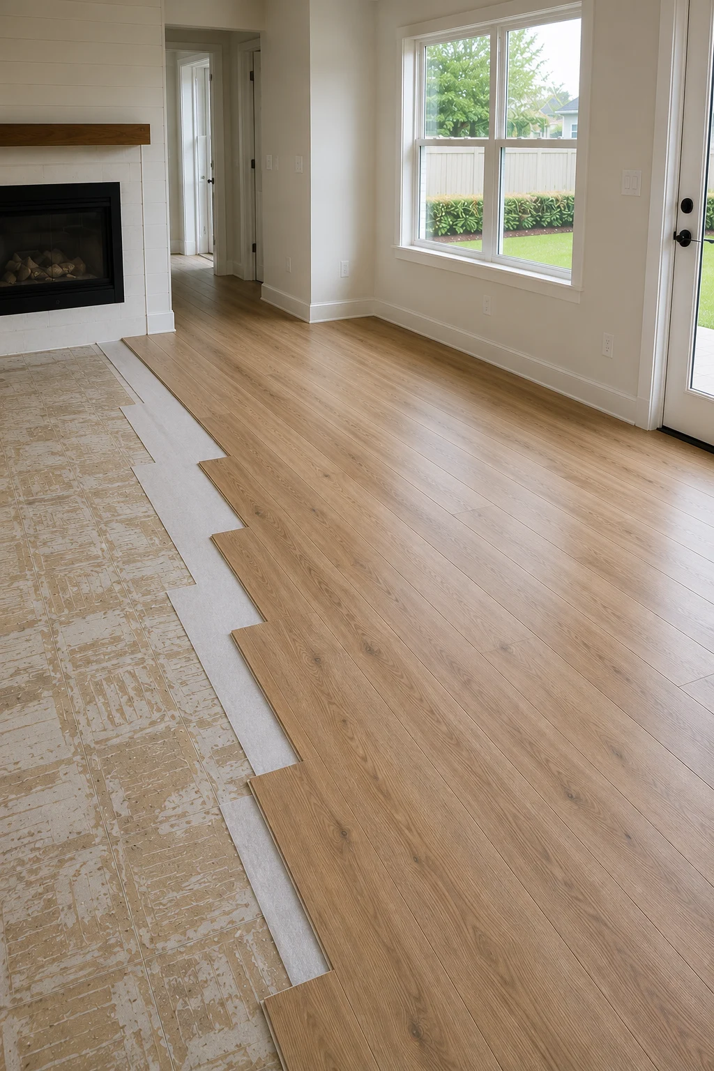 New flooring installation by SAVAM House