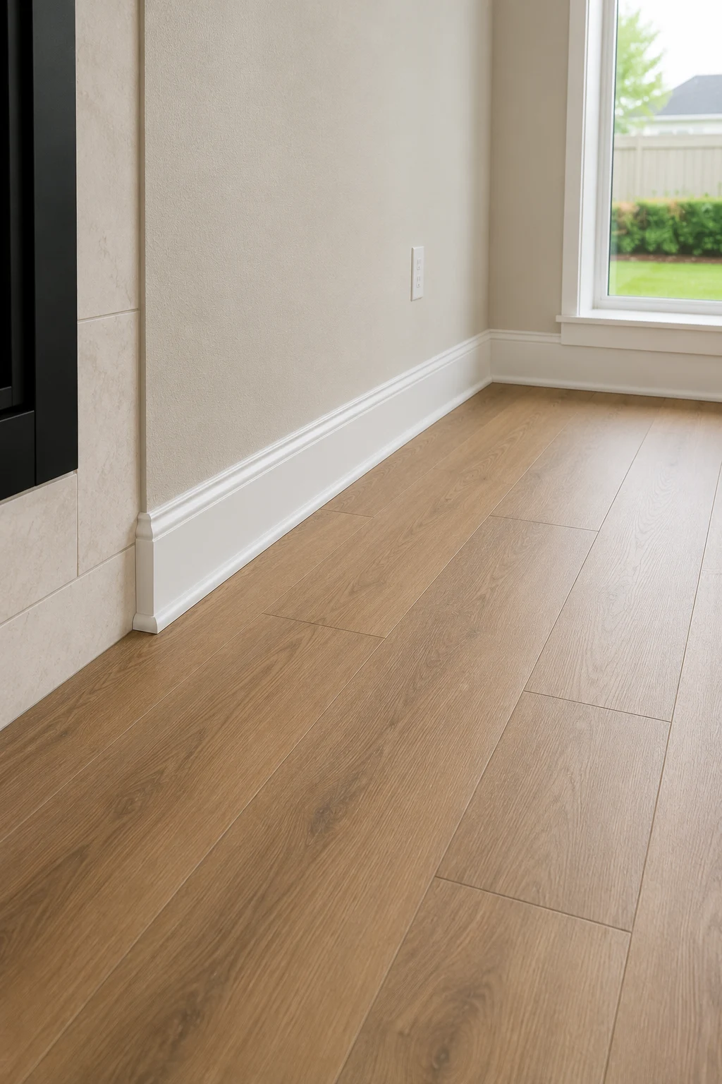 Baseboard installation by SAVAM House