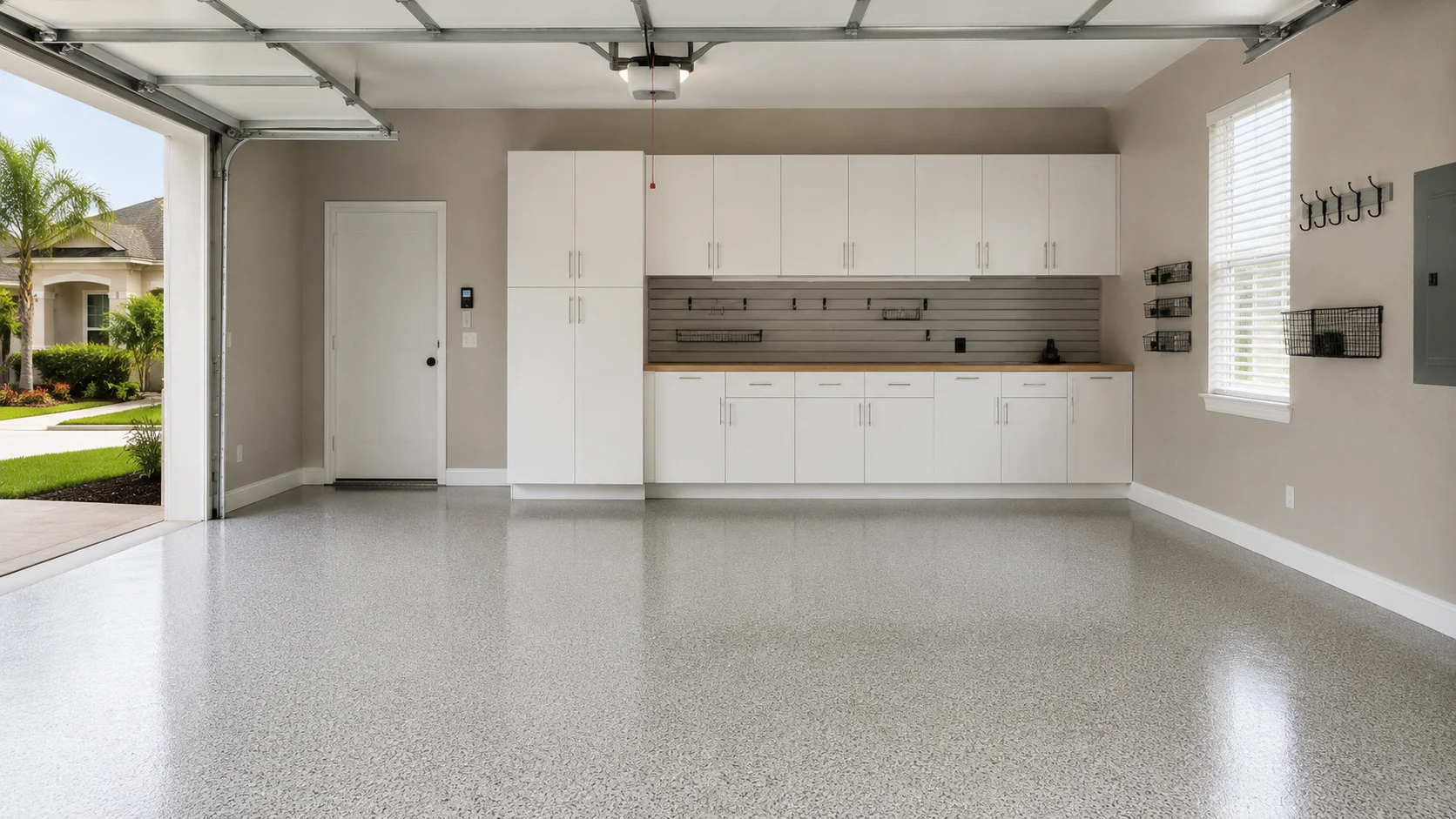 Custom garage remodeling project in Central Florida by SAVAM House