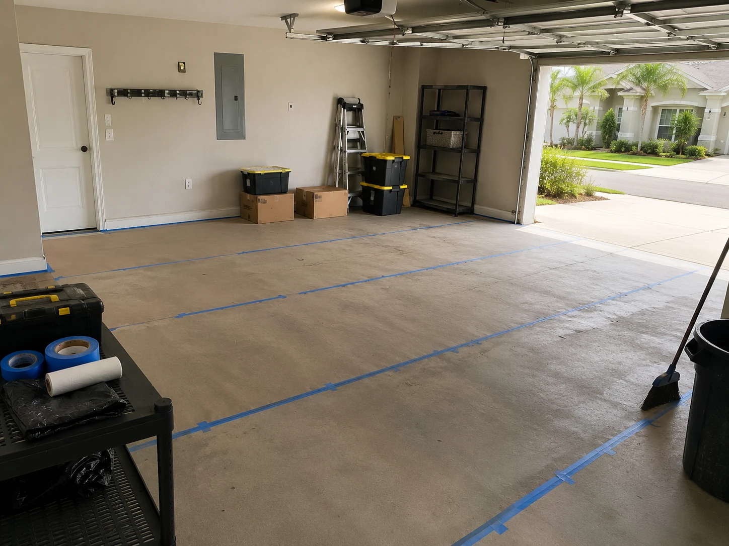 Garage preparation and clearing by SAVAM House