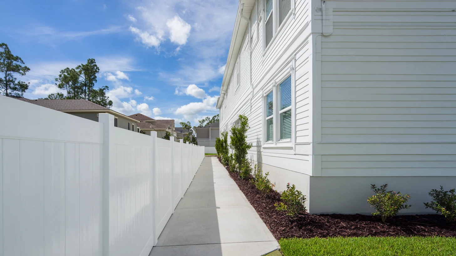 Home exterior showing signs of deferred maintenance before service