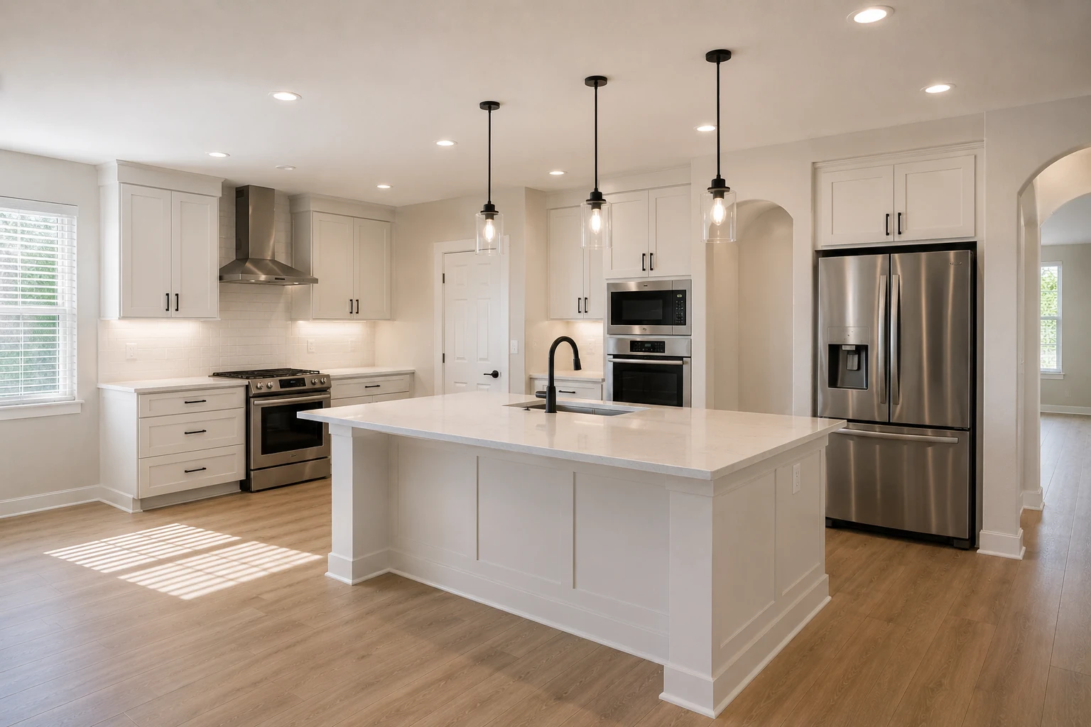 Custom kitchen remodeling project in Central Florida by SAVAM House