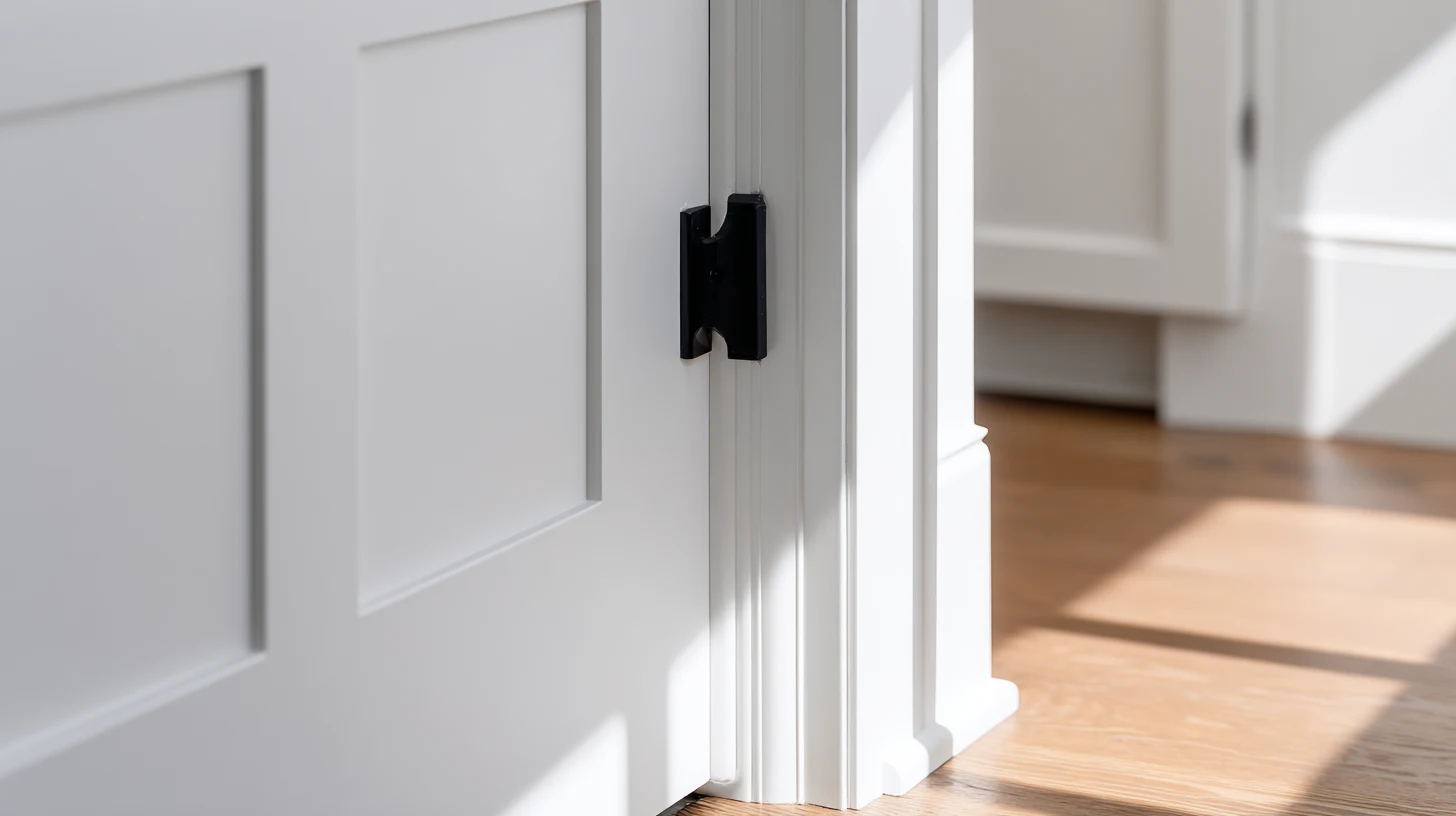 Designer door panel and trim detail in a SAVAM House whole home remodel